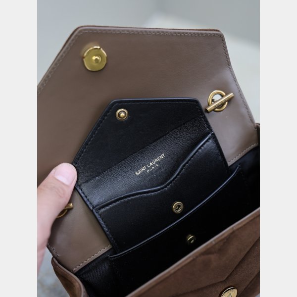 Saint Lauren Loulou Lambskin Chain 1:1 821749/801437/801439/803541 Bag