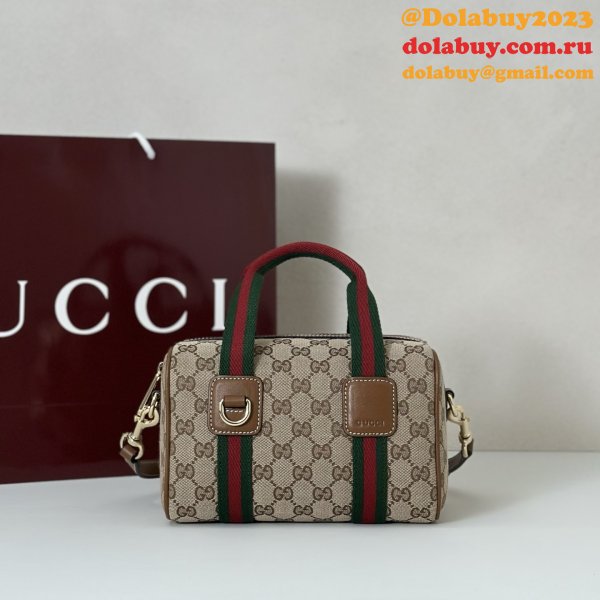 Gucci Mini GG 859975 AAA+ Denim Crossbody Handbag