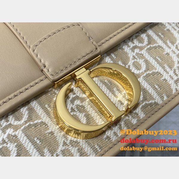 Copy #9207 Christian Dior 30 Montaigne East-West Chain Bag