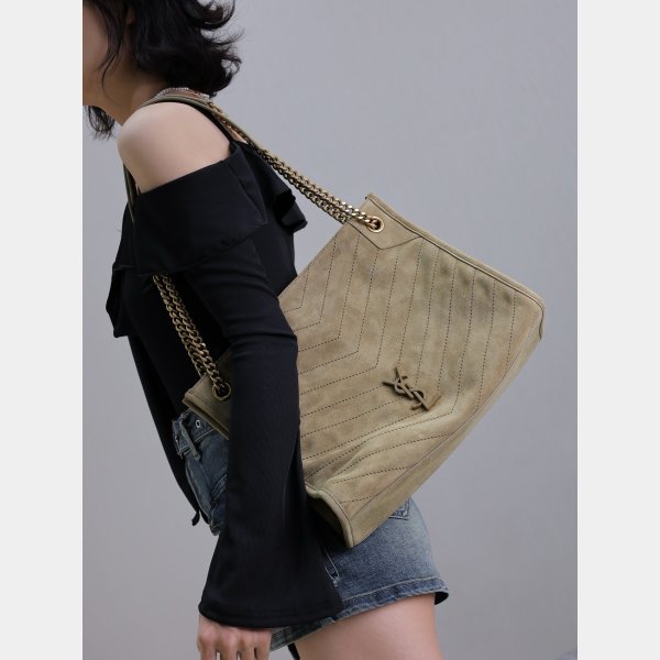 Saint Laurent Niki Shopping In Vintage Leather 577999 Bag