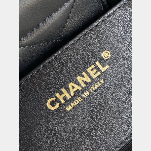 7 Star Mini Bow Velvet-effect Nylon Shopping AS5849 Bag