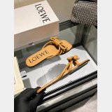 Top Loewe Flamenco Knot Flat Sandals