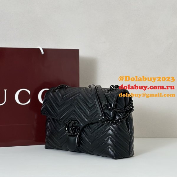 Gucci Perfect 850676 GG Marmont Medium Shoulder Bag