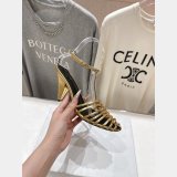 CELINE CAGE - STRAPPY SANDAL IN GOATSKIN