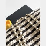 Top Clutch With Chain AP4986 Printed Fabric & Gold-tone Metal Bag