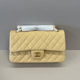 AAA+ Quality CC FLAP Handbag 25cm Caviar Leather