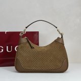 Gucci B medium Shoulder GG Suede 855251 High Quality Bag