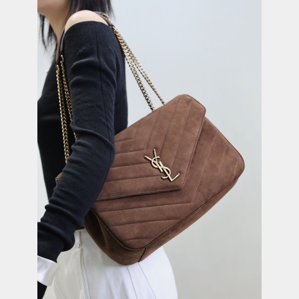 Saint Lauren Loulou Lambskin Chain 1:1 821749/801437/801439/803541 Bag