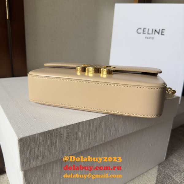 Celine CHAIN SHOULDER Triomphe 20.5CM BAG