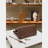 Hermes birkin 25cm calf Leather ostrich Vein bag