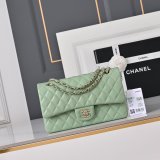 Top Quality CC 25cm Flap Handbags Lambskin