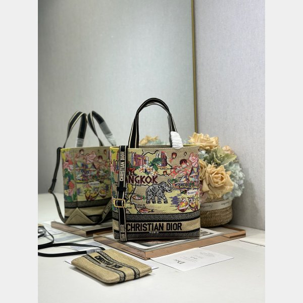 Dior Souvenir Soft Dior Book Tote Bangkok