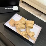 CC 26 Shiny Calfskin Mules