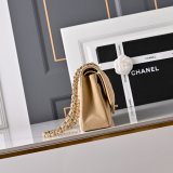 Top Quality CC 25cm Flap Handbags Caviar leather
