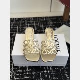 Top Loewe Petal Anagram Slide