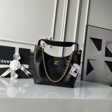 Luxury 1:1 Quilted Suede AS59706 Maxi Hobo Chain Bag