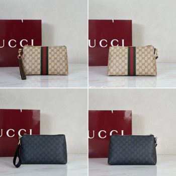 Gucci High Quality 875821 Small GG Pouch With Web For Men Bag