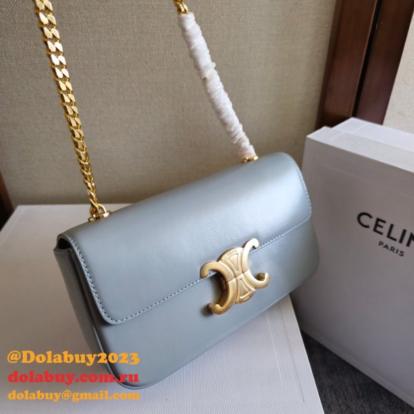Celine CHAIN SHOULDER Triomphe 20.5CM BAG