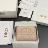 dior Jolie Glycine zip wallet S5034