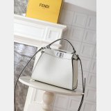 Fendi Peekaboo ISeeU MINI Selleria bag