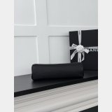 Top Quality AS6482 Black Maxi Flap Bag