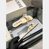 Top Loewe Flamenco Knot Flat Sandals